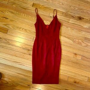 Faith in Love red mini dress